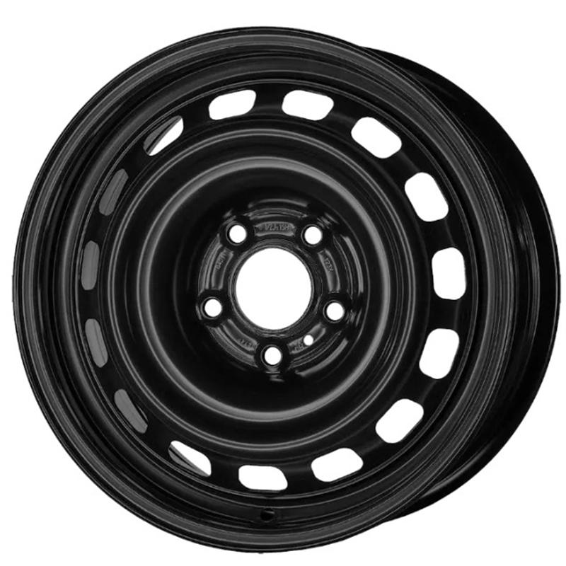 Cerchi in Lega MW GIANETTI RUOTE Steel Nero 5 fori 15\" 6.5X15 ET42 5x108