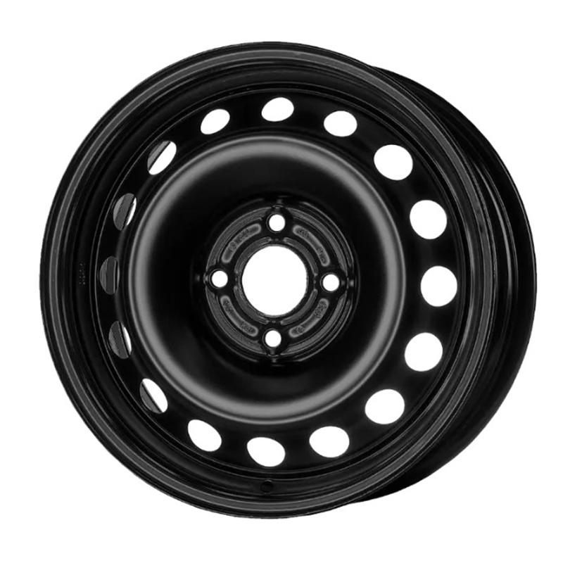 Cerchi in Lega MW GIANETTI RUOTE Steel Nero 4 fori 16\" 6.5X16 ET47.5 4x108