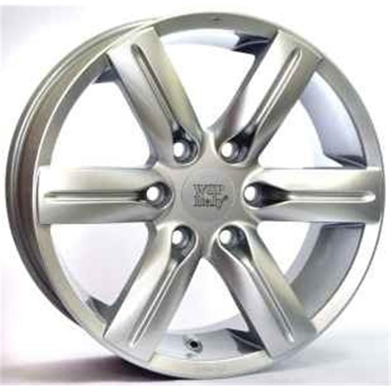 Cerchi in Lega WSP ITALY Hero30mt01 Hero Super Silver 6 fori 18\" 7.5X18 ET46 6x140