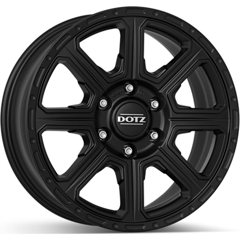 Cerchi in Lega DOTZ Kalahari Matt Black 5 fori 18\" 8X18 ET30 5x120