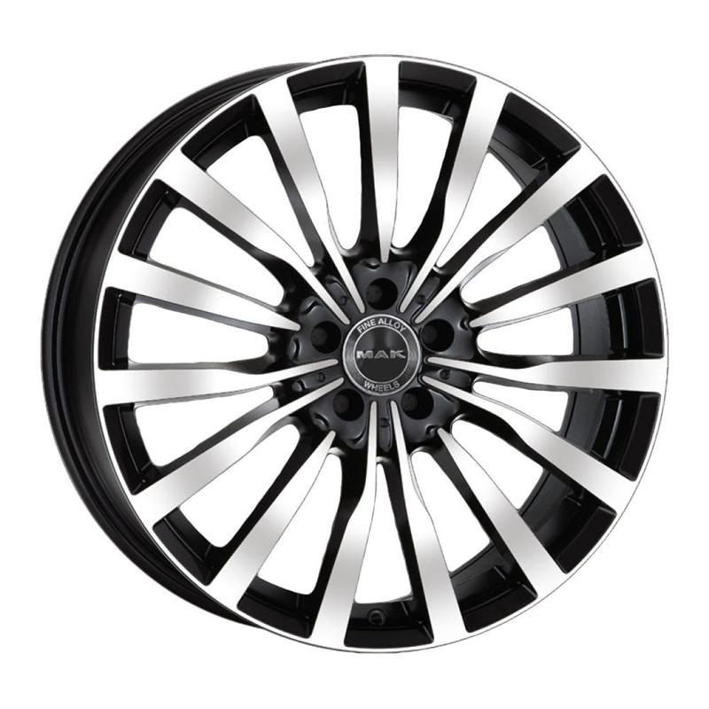 Cerchi in Lega MAK Krone Black Mirror 5 fori 20\" 8X20 ET43 5x112