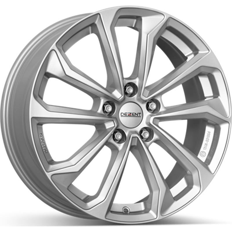 Cerchi in Lega DEZENT Ks Silver 5 fori 17\" 7X17 ET53 5x114.3