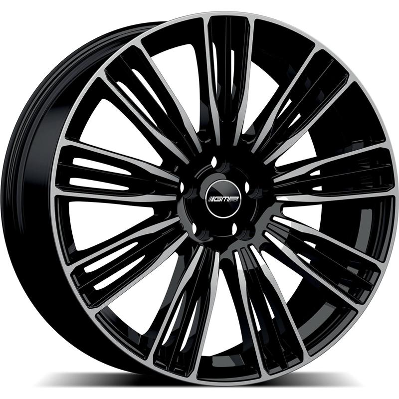 Cerchi in Lega GMP Coventry Black Diamond 5 fori 21\" 9X21 ET42 5x108