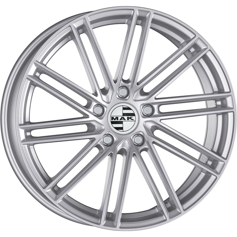 Cerchi in Lega MAK Leipzig Silver 5 fori 20\" 9X20 ET54 5x130