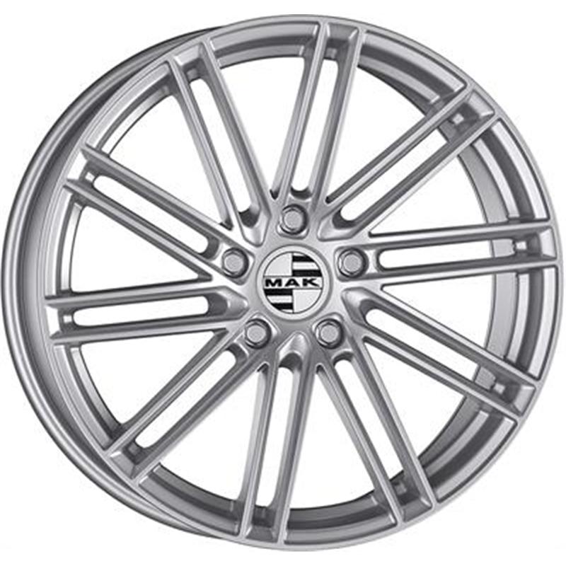 Cerchi in Lega MAK LeipziG-D Silver 5 fori 21\" 10X21 ET33 5x130