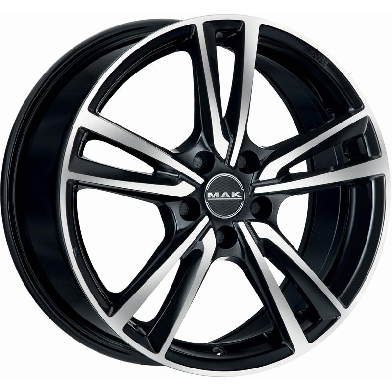 Cerchi in Lega MAK Icona Black Mirror 5 fori 16\" 6.5X16 ET46 5x112