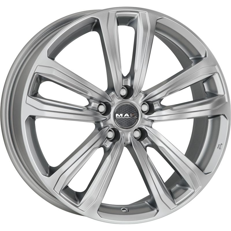 Cerchi in Lega MAK Magma Silver 5 fori 18\" 7X18 ET48.5 5x114.3