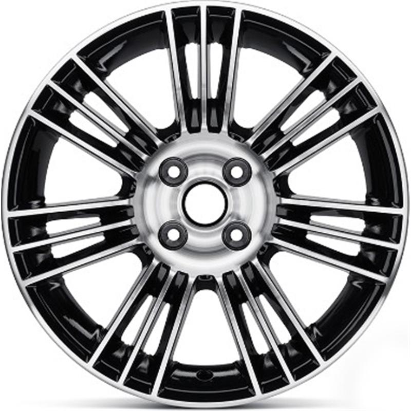 Cerchi in Lega ORIGINALE LANCIA Oe Lancia Y - Originale Nuovo Lancia Black Mirror 4 fori 16\" 6.5X16 ET40 4x98