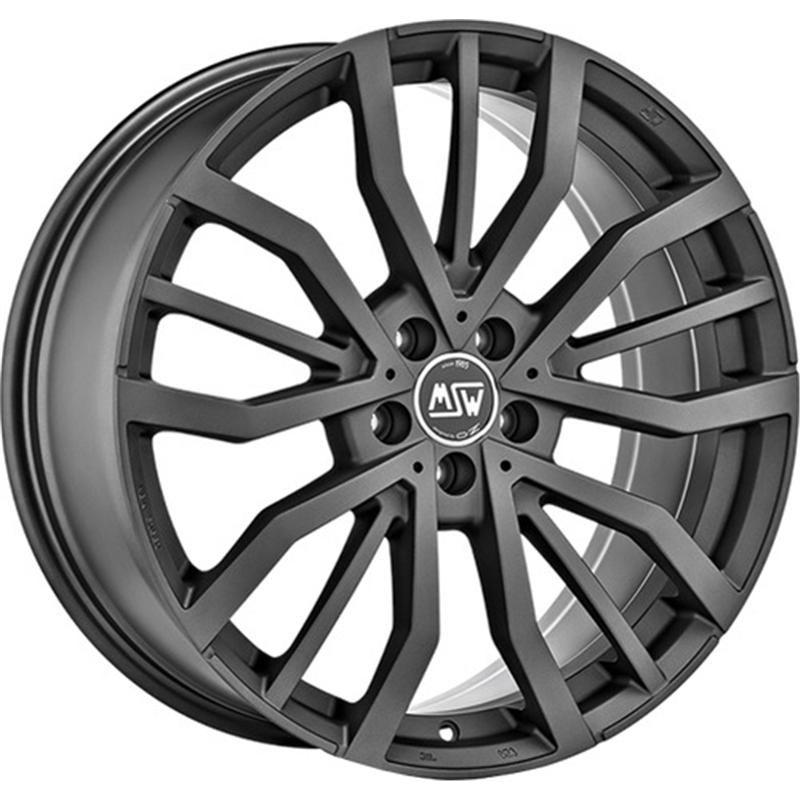 Cerchi in Lega MSW Msw 49 Matt Gun Metal 5 fori 19\" 9X19 ET38 5x120