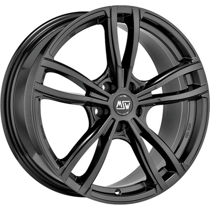 Cerchi in Lega MSW Msw 73 Gloss Dark Grey 5 fori 19\" 8.5X19 ET40 5x114.3