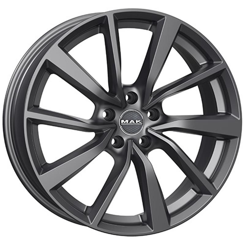 Cerchi in Lega MAK Panorama Gloss Gun Metal 5 fori 19\" 8.5X19 ET46.5 5x114.3