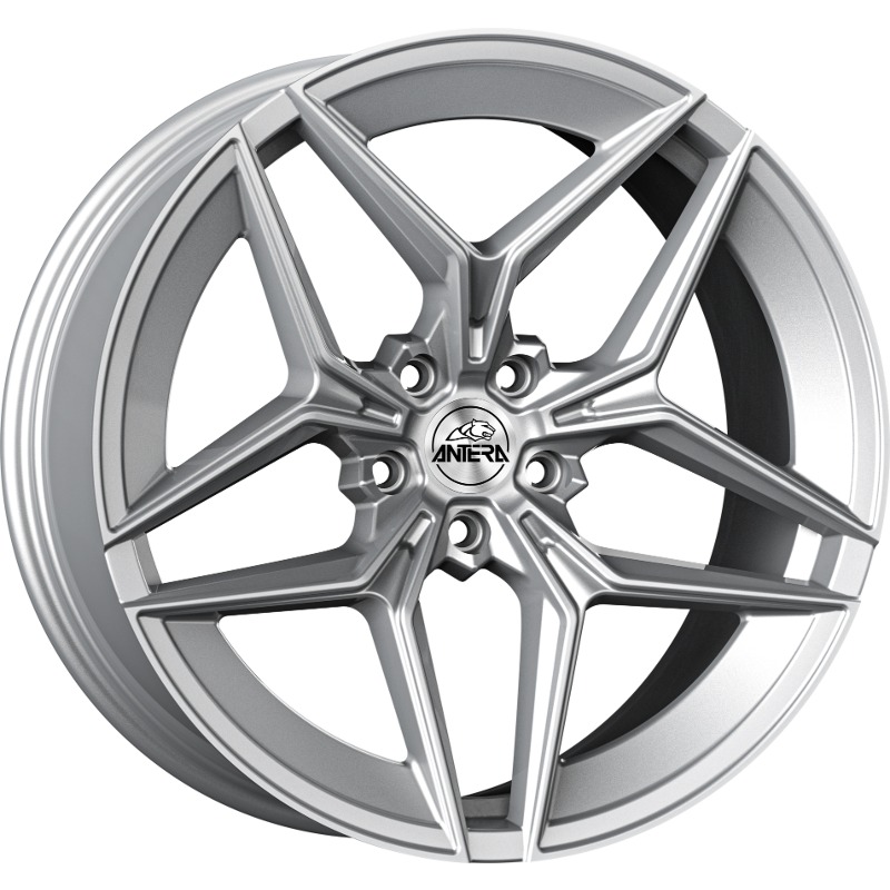 Cerchi in Lega ANTERA A107 Silver Ice 5 fori 19\" 9.5X19 ET20 5x112