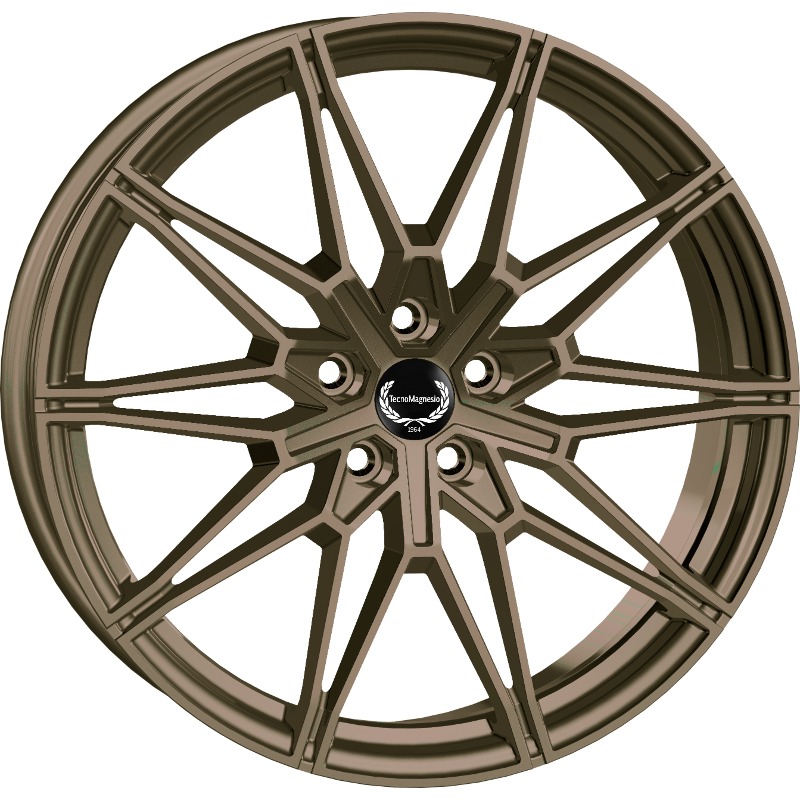 Cerchi in Lega TECNOMAGNESIO Tmg03 Gloss Dark Bronze 5 fori 18\" 8X18 ET45 5x112