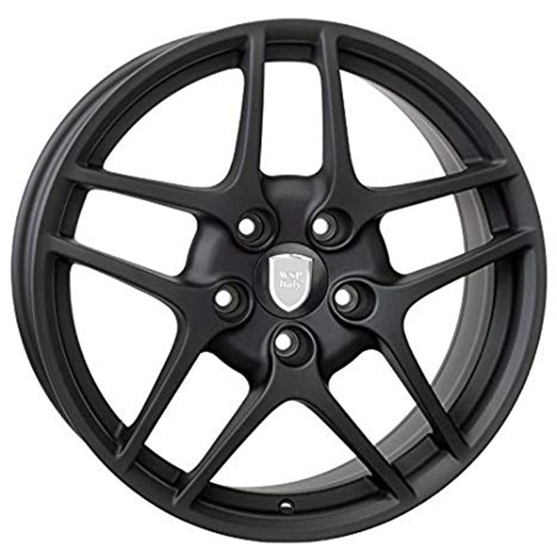 Cerchi in Lega WSP ITALY W1053 Helios Glossy Black 5 fori 19\" 8X19 ET57 5x130