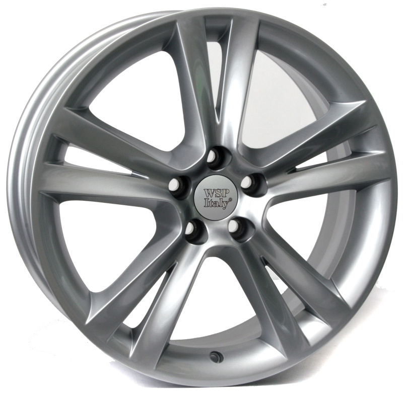 Cerchi in Lega WSP ITALY W1301 Xavier Silver 5 fori 17\" 7X17 ET43 5x100