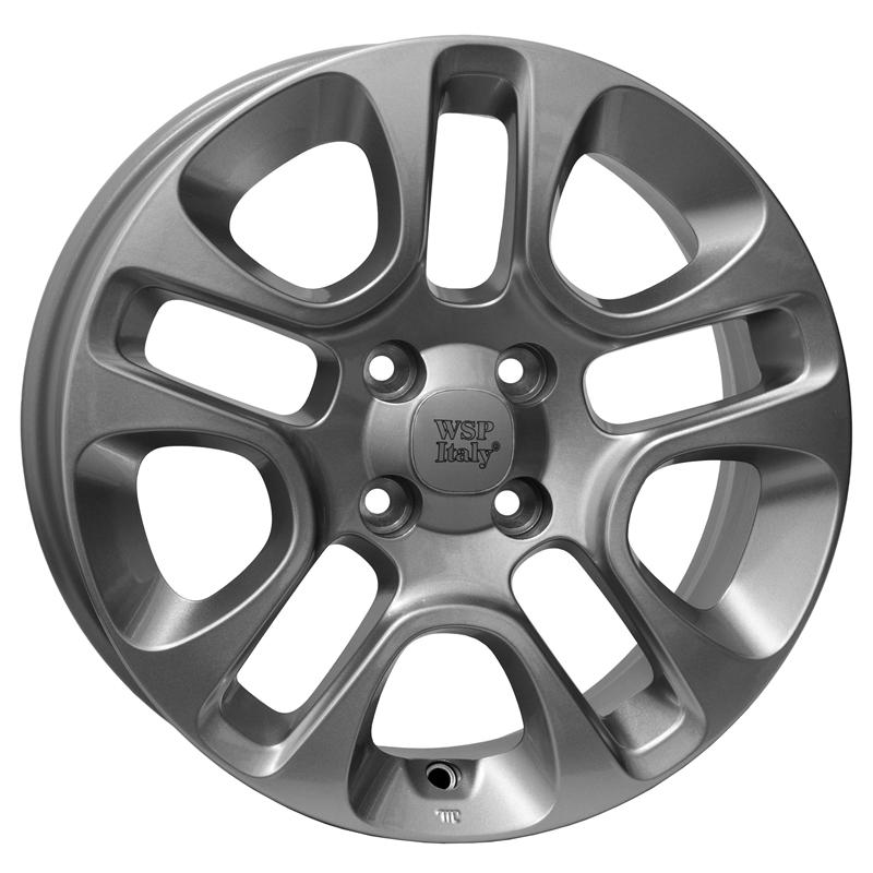 Cerchi in Lega WSP ITALY W165 Bari Silver 4 fori 15\" 6X15 ET35 4x98