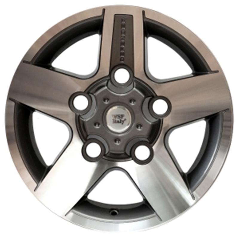 Cerchi in Lega WSP ITALY W2354 Mali Anthracite 5 fori 16\" 7X16 ET33 5x165.1