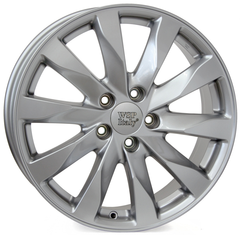 Cerchi in Lega WSP ITALY Karr24ho10 Karr Hyper Anthracite 5 fori 17\" 6.5X17 ET50 5x114.3