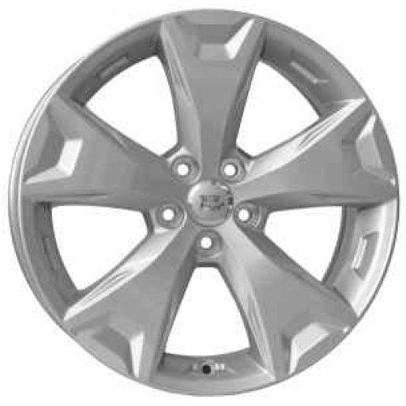 Cerchi in Lega WSP ITALY W2705 Atena Silver 5 fori 17\" 7X17 ET55 5x100