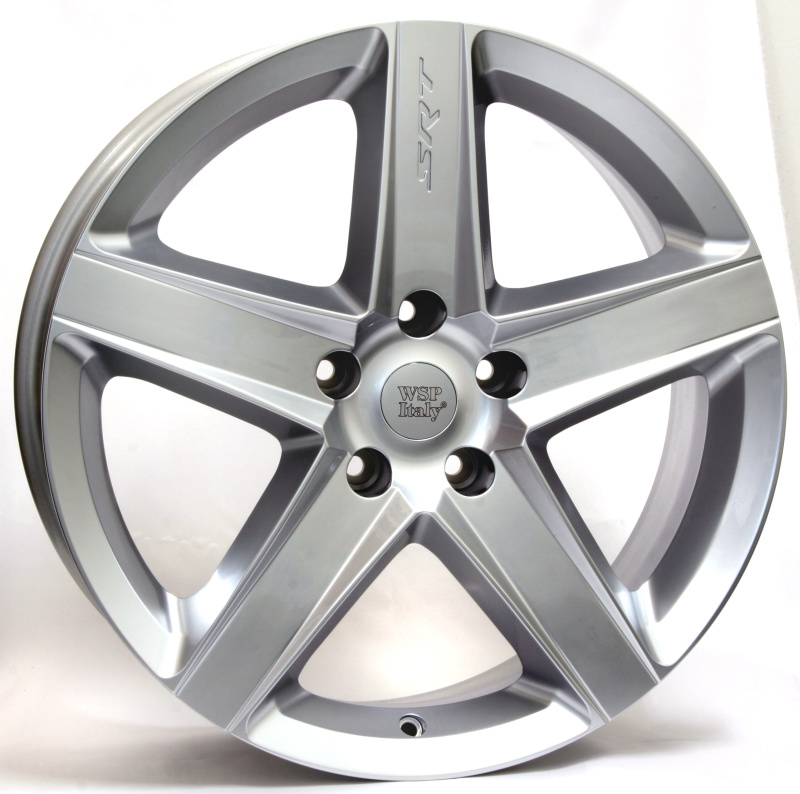 Cerchi in Lega WSP ITALY W3801 Ponza Silver 5 fori 20\" 8X20 ET40 5x127