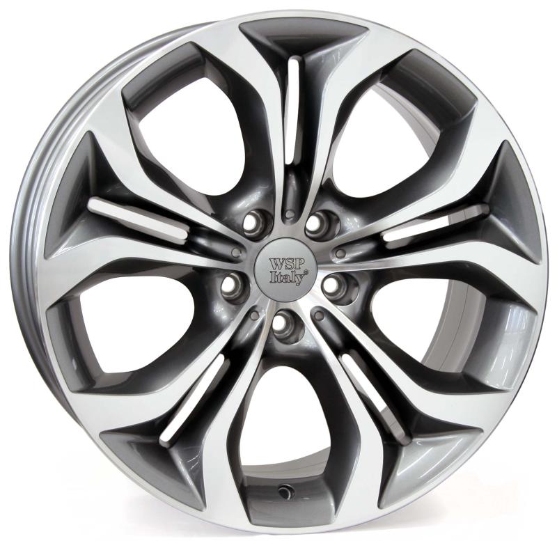 Cerchi in Lega WSP ITALY W674 Aura Anthracite 5 fori 20\" 11X20 ET37 5x120