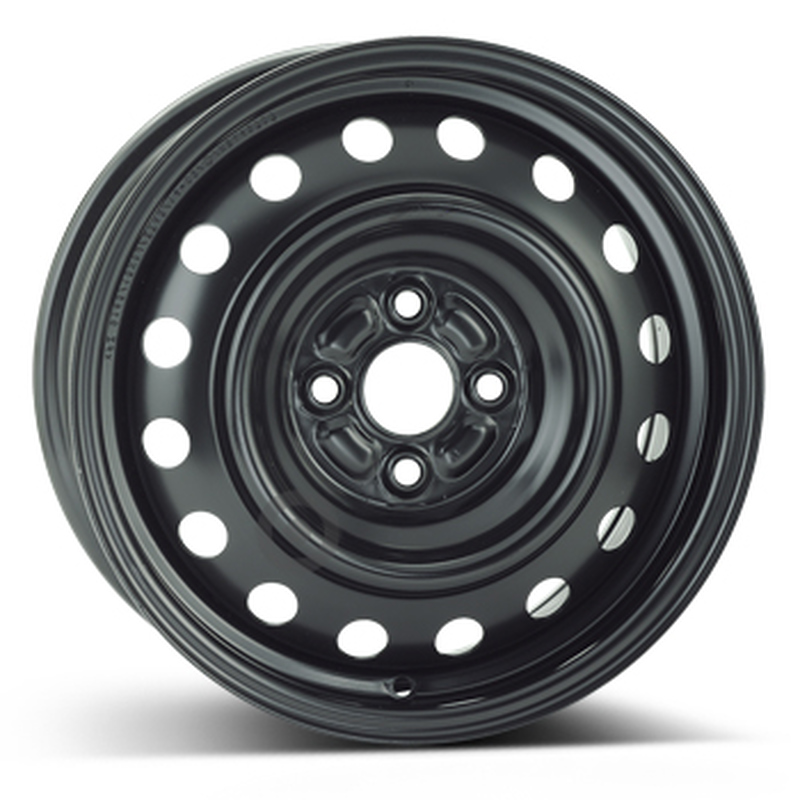 Cerchi in Lega KFZ ALCAR Steel Nero 4 fori 15\" 6X15 ET45 4x100