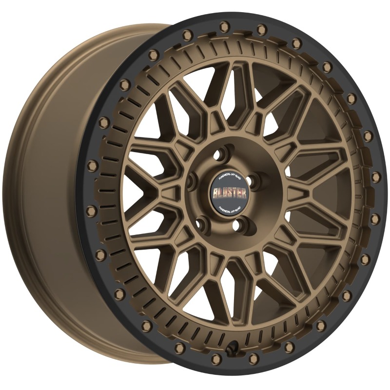 Cerchi in Lega FONDMETAL Bluster Matt Braun Black Lip 4 fori 18\" 8X18 ET36 4x108