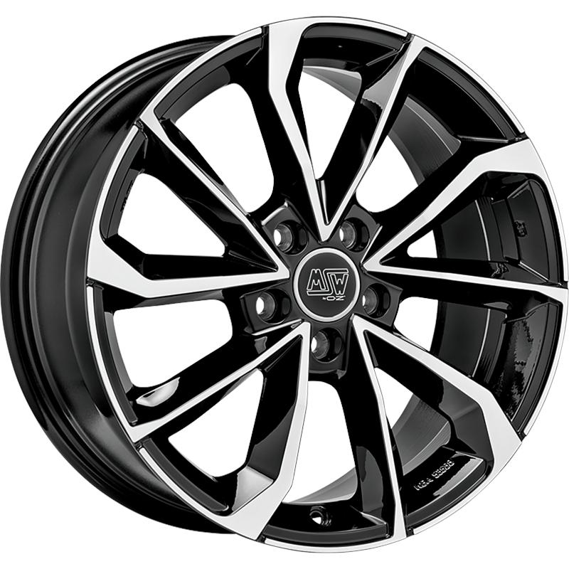 MSW Msw 42 Gloss Black Full Polished 5 fori 17 7 5X17 ET40
