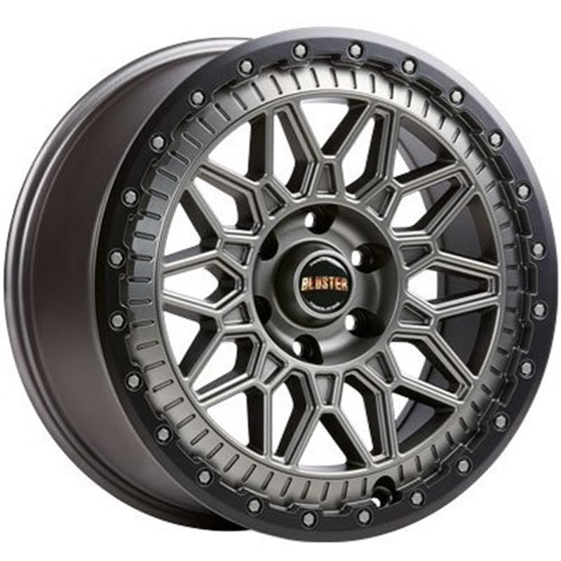 Cerchi in Lega FONDMETAL Bluster Matt Titanium Black Lip 4 fori 18\" 8X18 ET36 4x108