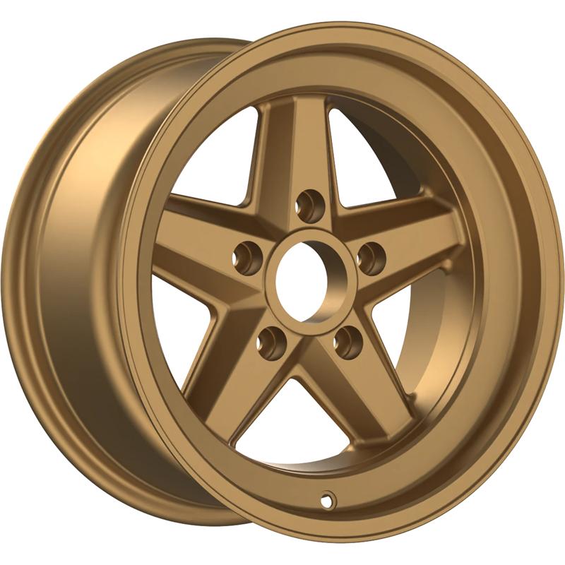 Cerchi in Lega FONDMETAL Nos16 Matt Gold 5 fori 16\" 7X16 ET23.3 5x130