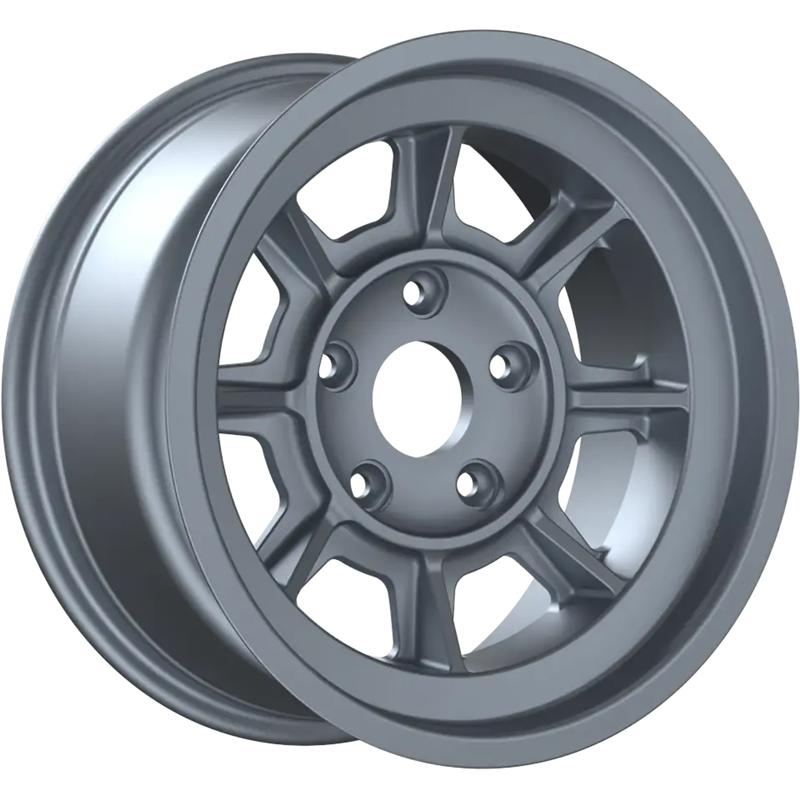 Cerchi in Lega FONDMETAL Pag16 Matt Silver 5 fori 16\" 7X16 ET23.3 5x130