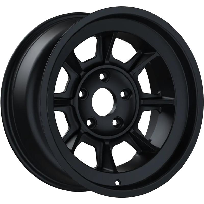 Cerchi in Lega FONDMETAL Pag17 Matt Black 5 fori 17\" 8X17 ET-10 5x130