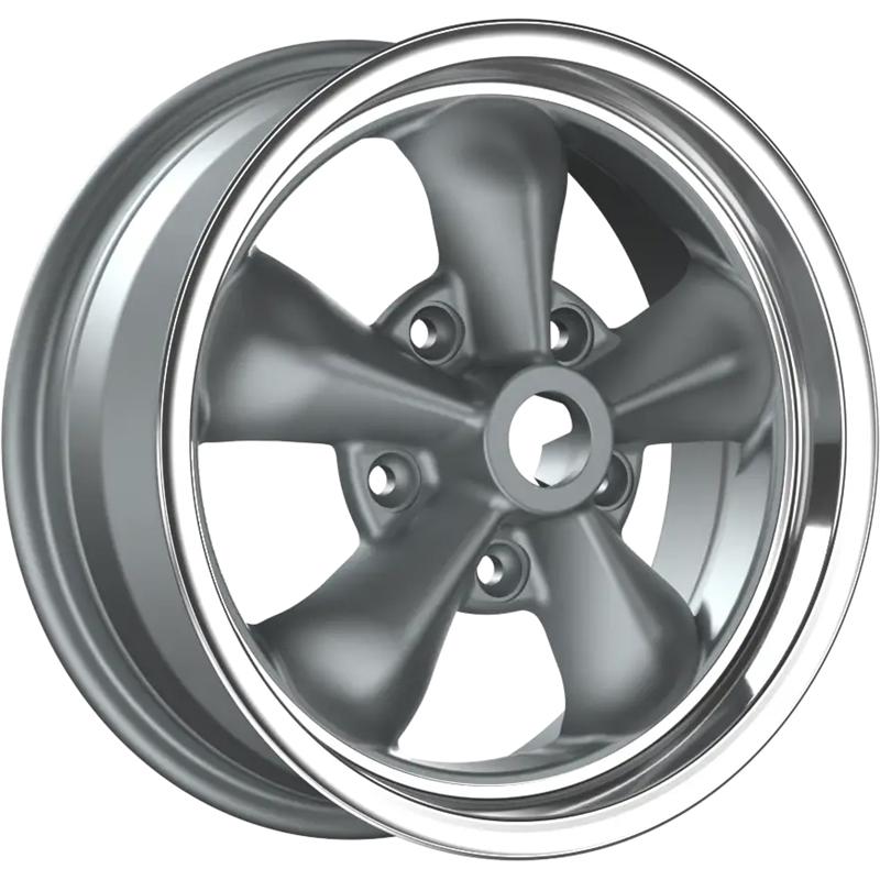 Cerchi in Lega FONDMETAL Tt01 Matt Clearcoat 20 Gloss Machined 5 fori 15\" 5X15 ET36 5x130