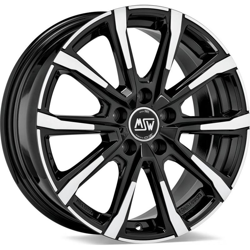 MSW Msw 79 Gloss Black Full Polished 5 fori 17 7X17 ET48
